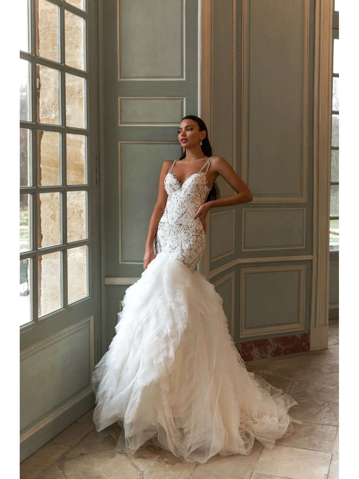 Luxury Wedding Dress - Flamboyance - LPLD-3206.00.17